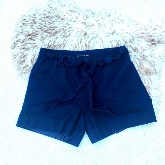 Banana Republic navy shorts size‎ 8 - Picture 8 of 8